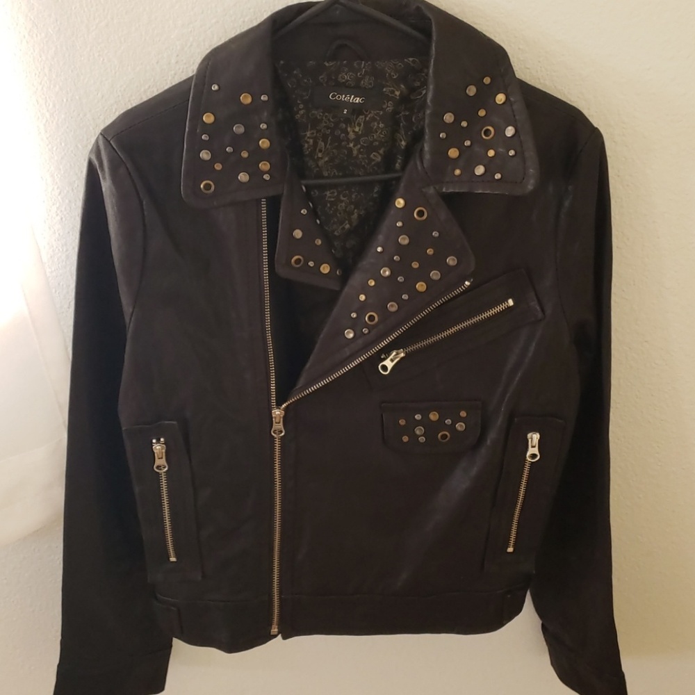Leather jacket NWOT
